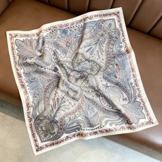 100% Real Silk Bandana 53x53cm - Premium 22g Mulberry Silk Square Scarf