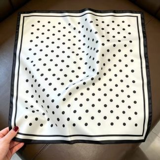 100% Real Silk Bandana 53x53cm – Premium 22g Mulberry Silk Square Scarf